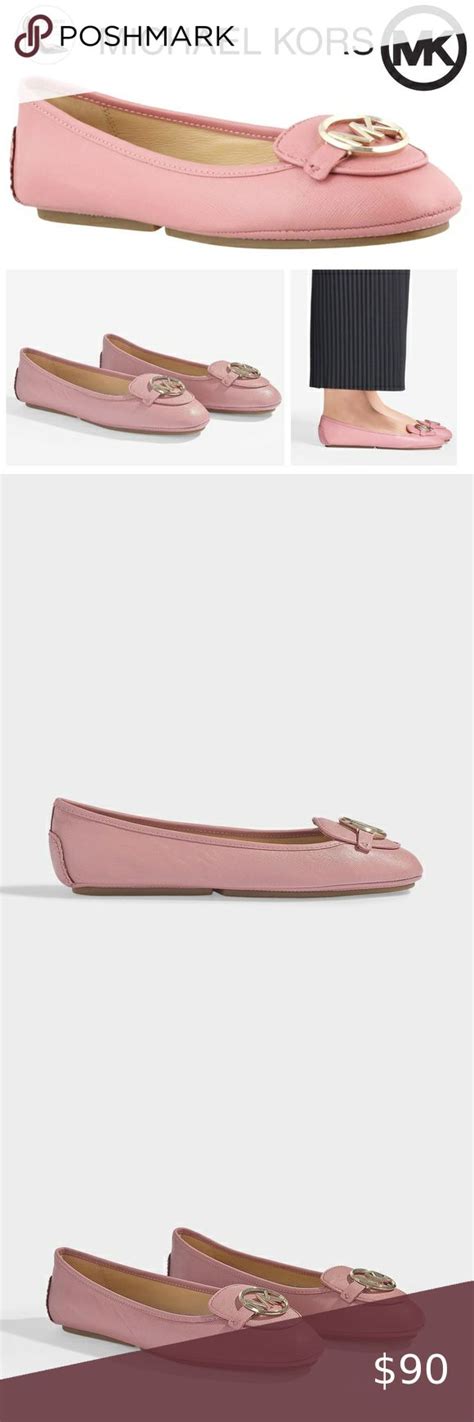 mocassin michael kors rose|Lillie Leather Moccasin .